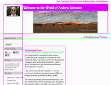 Tablet Screenshot of andrewj.com